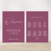 Maddison Bundle: Welcome Sign + Seating Chart