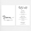 Mon Amour Double Sided Menus - Image 4
