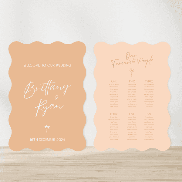 Cove Bundle: Welcome Sign + Seating Chart