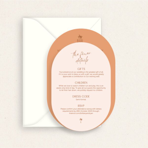 Cove Wedding Invitation Suite - Image 15