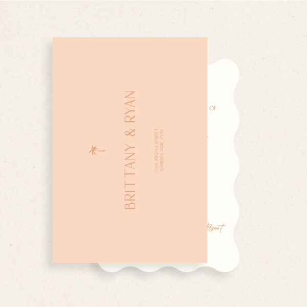 Cove Wedding Invitation Suite - Image 4