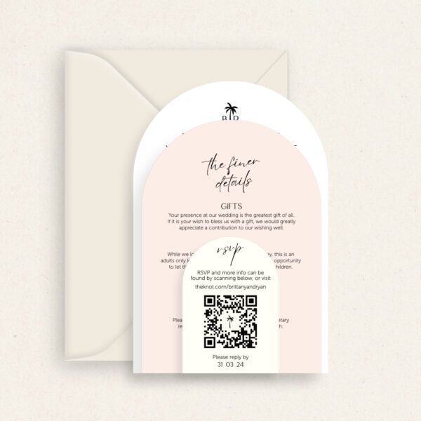 Cove Wedding Invitation Suite - Image 10