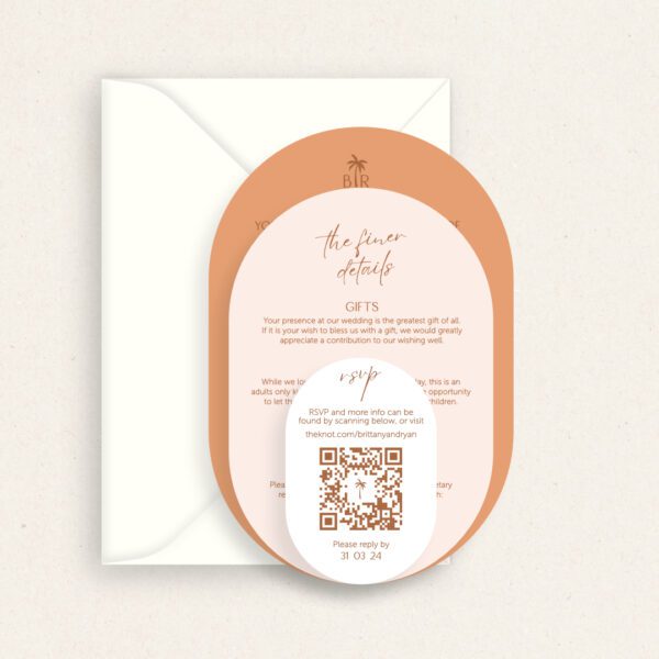 Cove Wedding Invitation Suite - Image 16