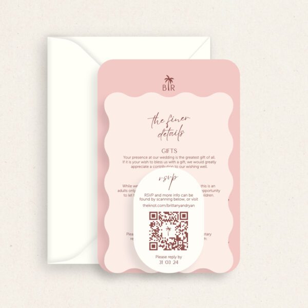 Cove Wedding Invitation Suite - Image 13