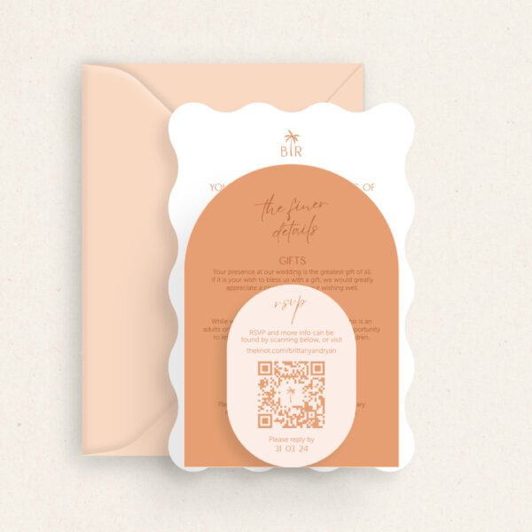 Cove Wedding Invitation Suite - Image 6