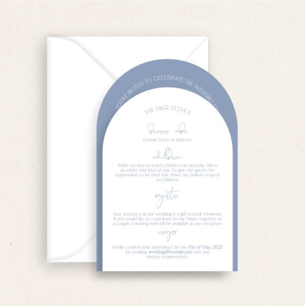 Emilio Wedding Invitation Suite - Image 3