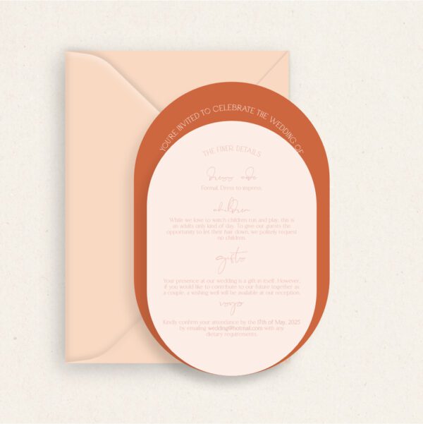 Emilio Wedding Invitation Suite - Image 8