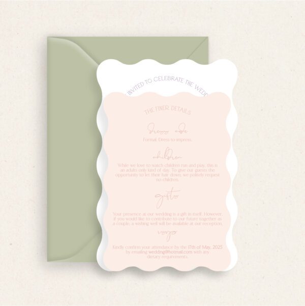 Emilio Wedding Invitation Suite - Image 11