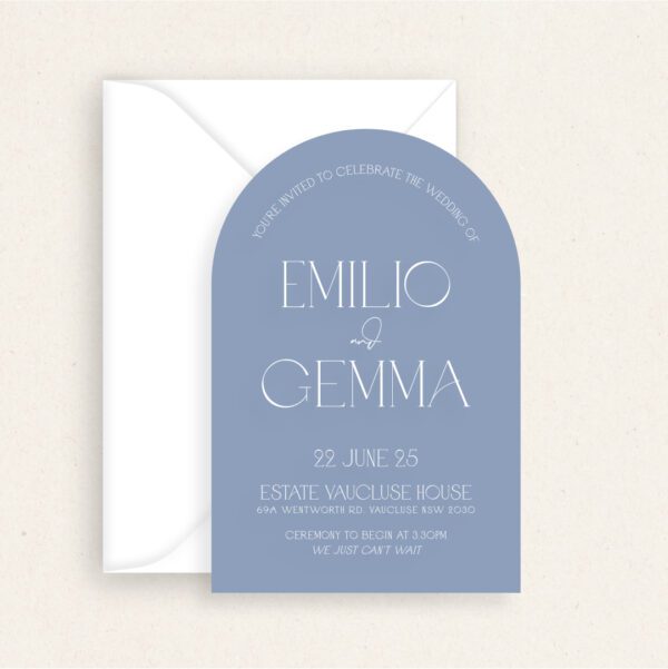 Emilio Wedding Invitation Suite