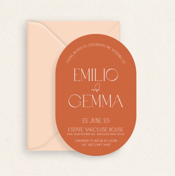 Emilio Wedding Invitation Suite - Image 7