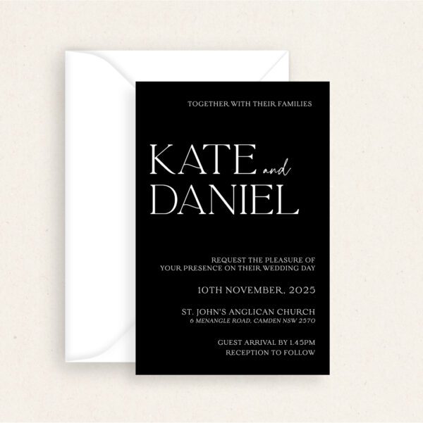 Kate Wedding Invitation Suite