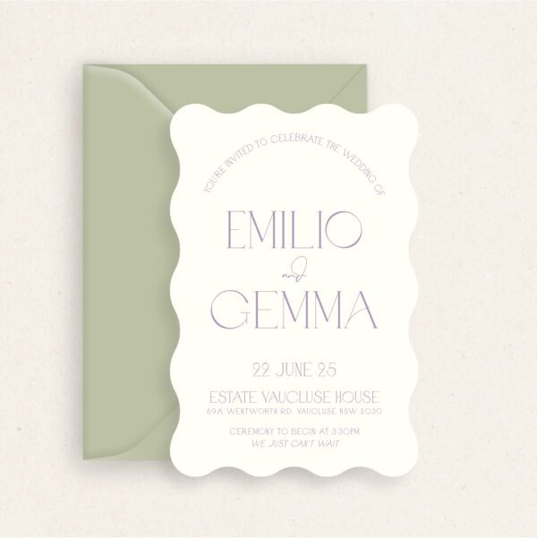 Emilio Wedding Invitation Suite - Image 10