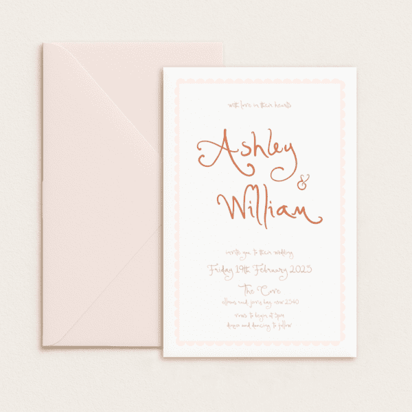 Ashley Wedding Invitation Suite