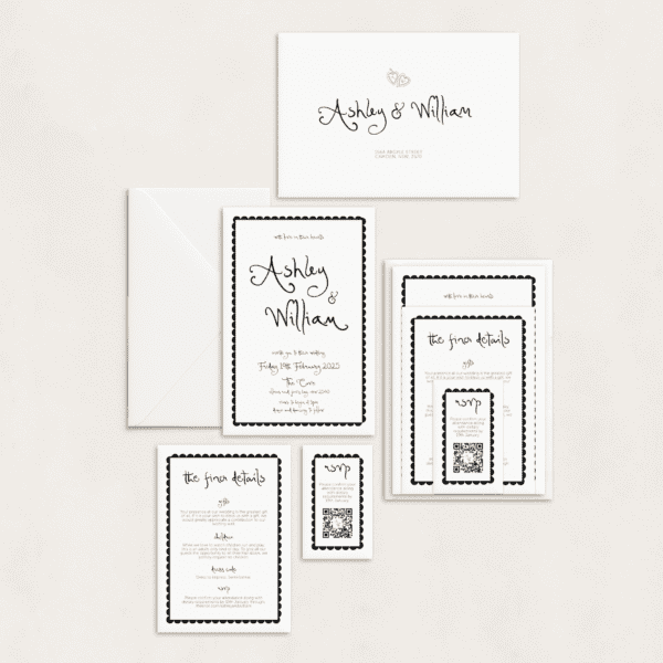 Ashley Wedding Invitation Suite - Image 4