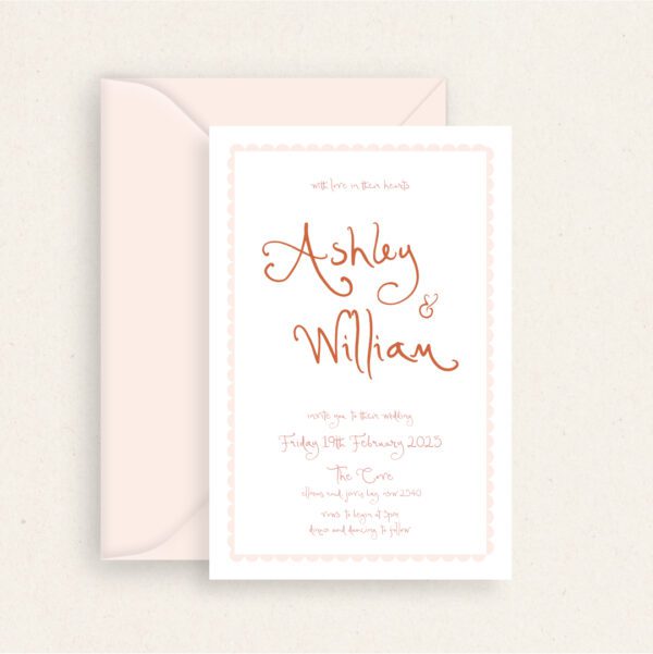 Ashley Wedding Invitation Suite